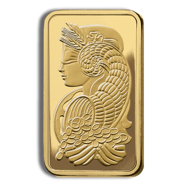 1 oz Gold Bar - PAMP Fortuna (Carded) - Image 2