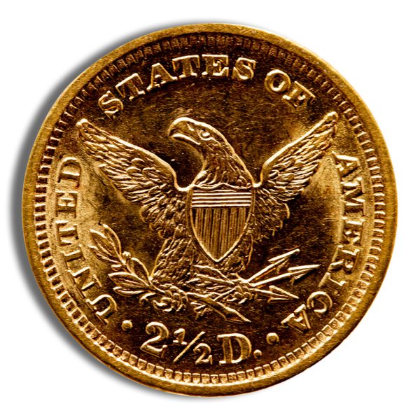 $2.5 Gold Liberty Quarter Eagle - BU