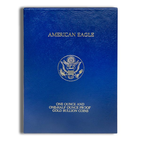 1987 Two Coin Proof Gold American Eagle Set - Box/COA - Image 3