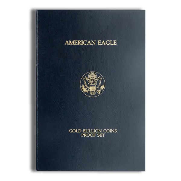 Four-Coin Proof Gold Eagle Set - Box/COA (Date Varies) - Image 3