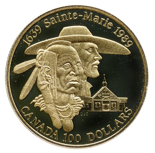 1987-2005 Canada 1/4 oz Gold Coin $100 (14k)