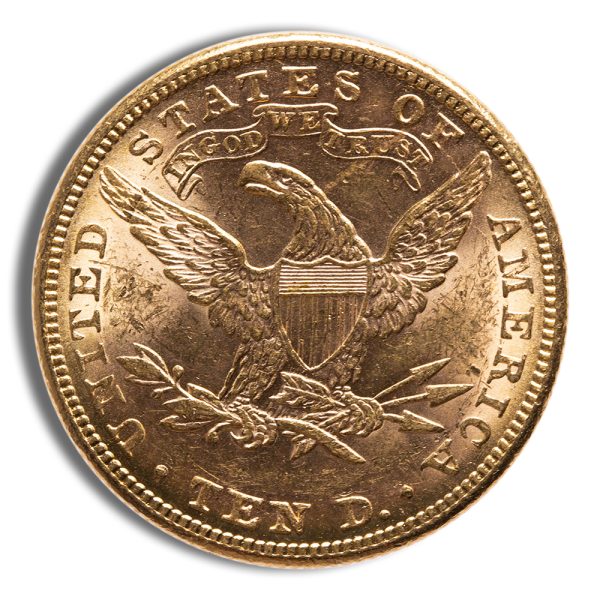 $10 Gold Liberty Eagle - BU