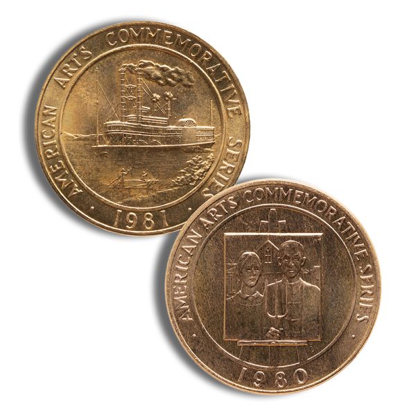 1 oz Gold Commemorative Arts Medal - Image 5