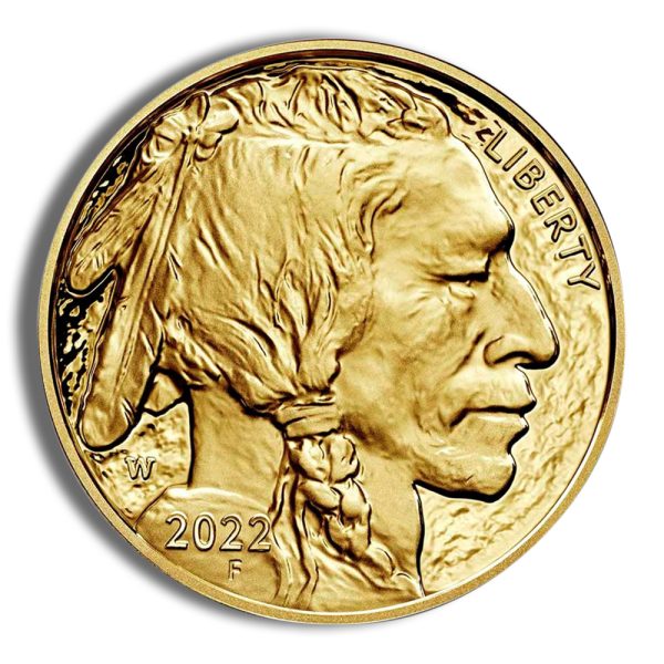 2022-W 1 oz Proof Gold Buffalo (w/Box & COA) - Image 2
