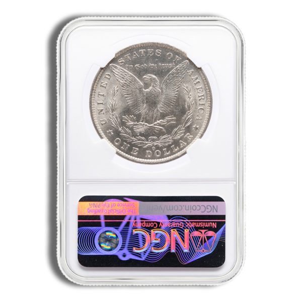 Pre-1921 Morgan Dollar - NGC MS63 - Image 2