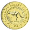 1999 2 oz Australia Gold Nugget - BU