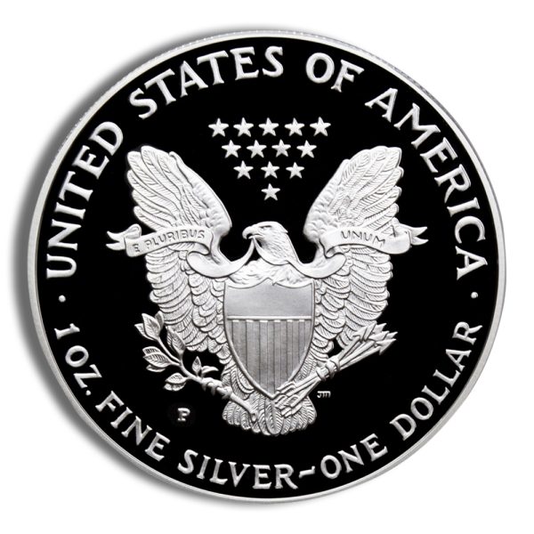 2001-W Proof Silver Eagle with Box & COA