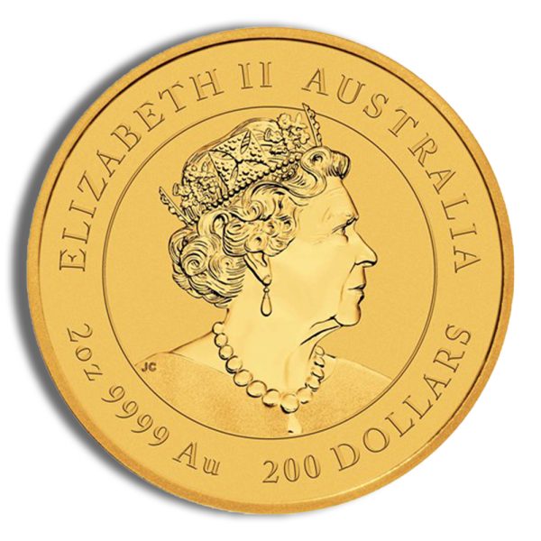 2000 2 oz Australia Gold Nugget - BU - Image 2