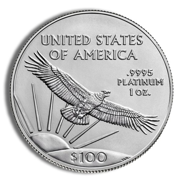 1 oz American Platinum Eagle - BU (Date Varies)