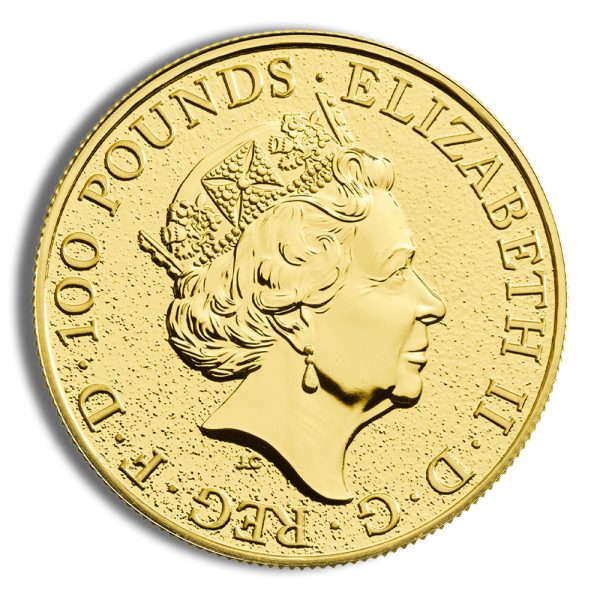 2016 1/4 oz Great Britain Queen's Beast Gold Coin - Lion