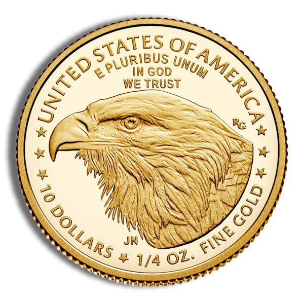 1/4 oz Proof Gold Eagle - Box/COA (Date Varies) - Image 3