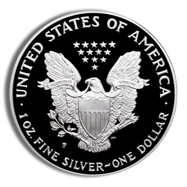 1997-P Proof Silver Eagle with Box & COA - Image 3