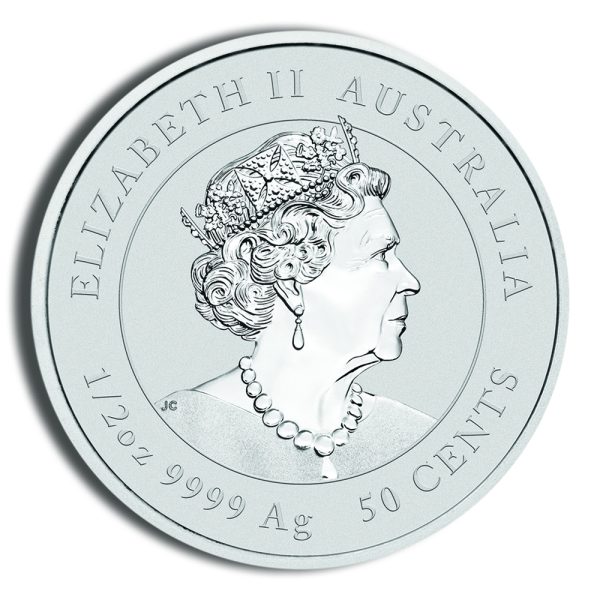 2020 1/2 oz Australia Silver Lunar Mouse BU - Series III