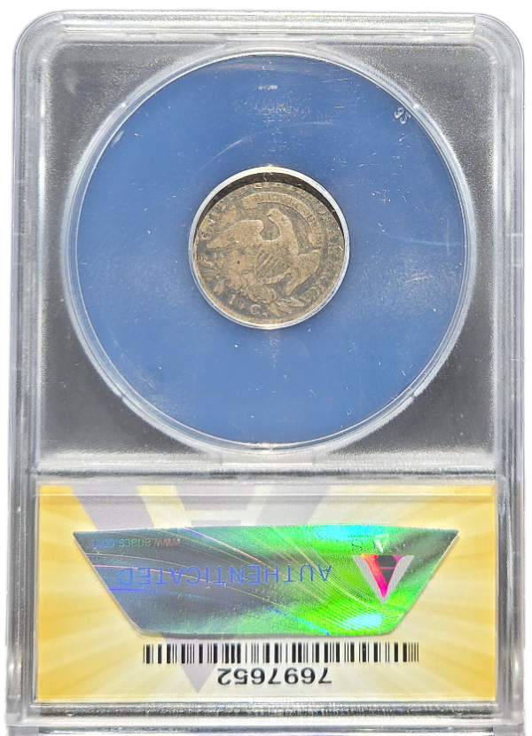 1836 Capped Bust Dime ANACS Good 4 - Image 3