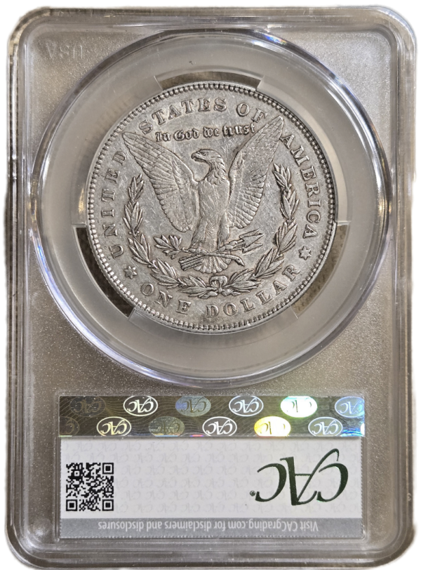 1878 7tf Morgan Silver Dollar CACG EF45