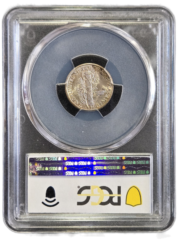 1937 Mercury Dime PCGS MS65FB