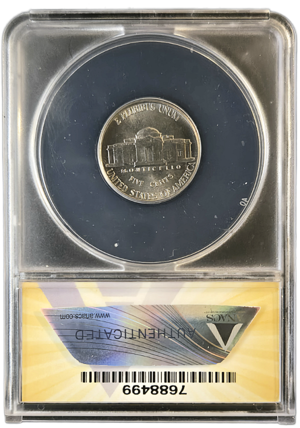 1994-P Jefferson Nickel ANACS MS65 6-Steps - Image 3