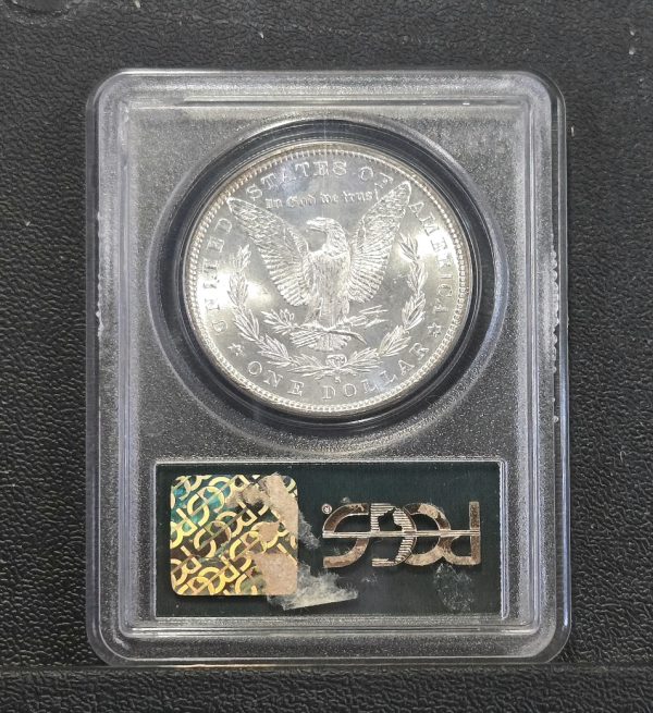 1882-S Morgan Silver Dollar OGH PCGS MS65