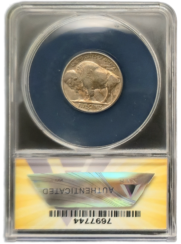 1931-S Buffalo Nickel ANACS F15 Details