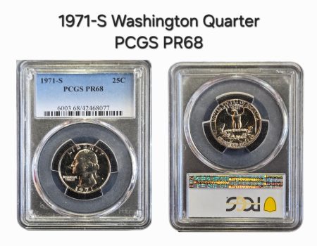1971-S Washington Quarter PCGS PR68