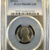 1974-S Jefferson Nickel PCGS PR69DCAM