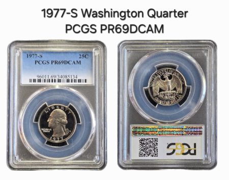 1977-S Washington Quarter PCGS PR69DCAM