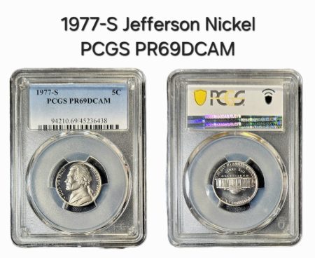 1977-S Jefferson Nickel PCGS PR69DCAM
