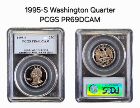 1995-S Washington Quarter PCGS PR69DCAM