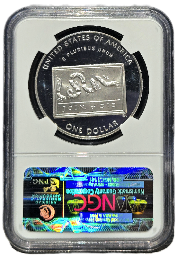 2006-P S$1 Ben Franklin Scientist PF 69 Ultra Cameo