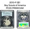 2010-P S$1 Boy Scouts of America PCGS PR69DCAM