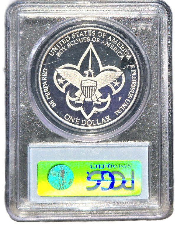 2010-P S$1 Boy Scouts of America PCGS PR69DCAM